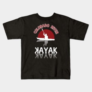 Kayaking The Colorado River Kids T-Shirt